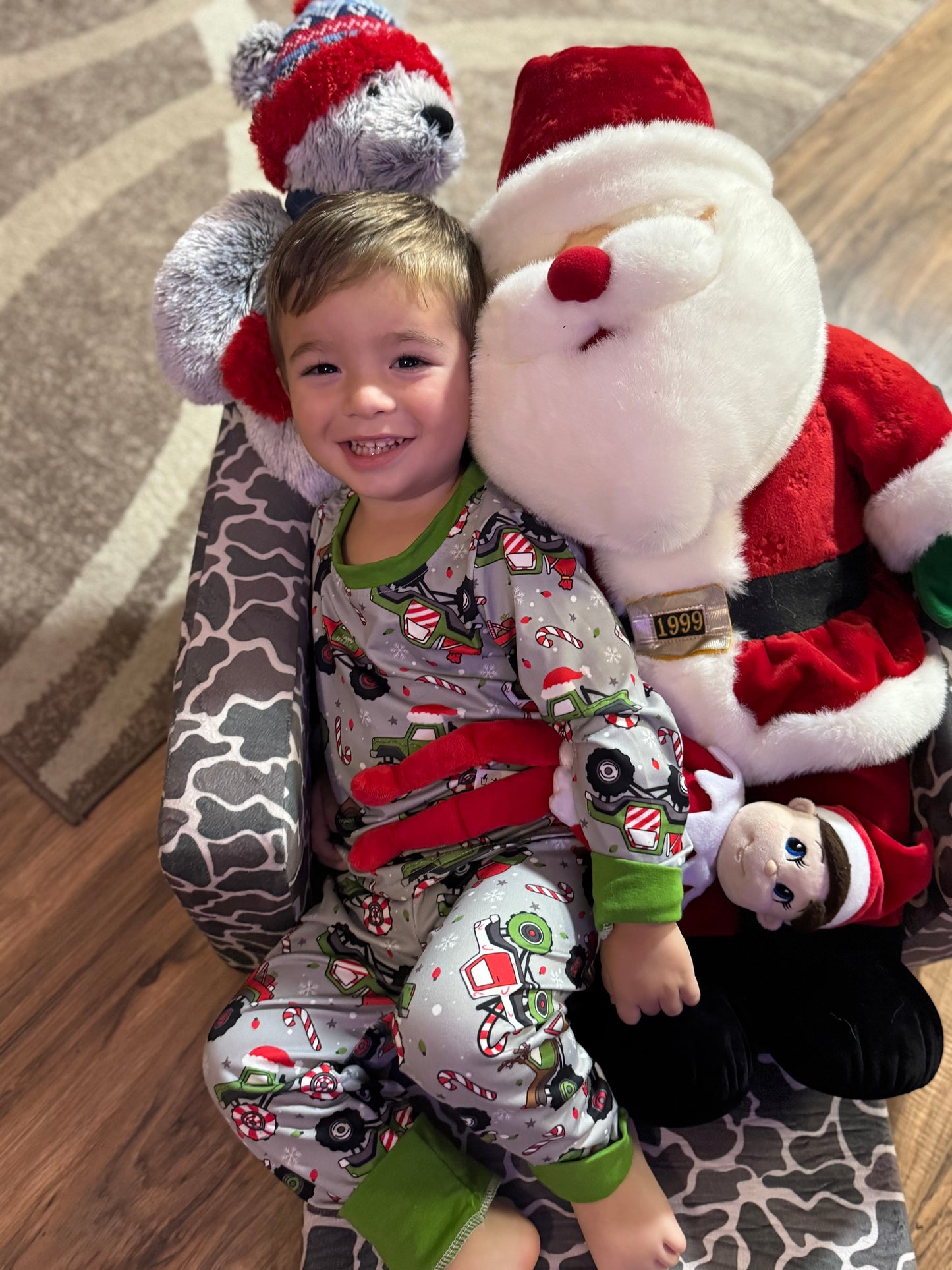 Merry Merry Monster Truck PJS