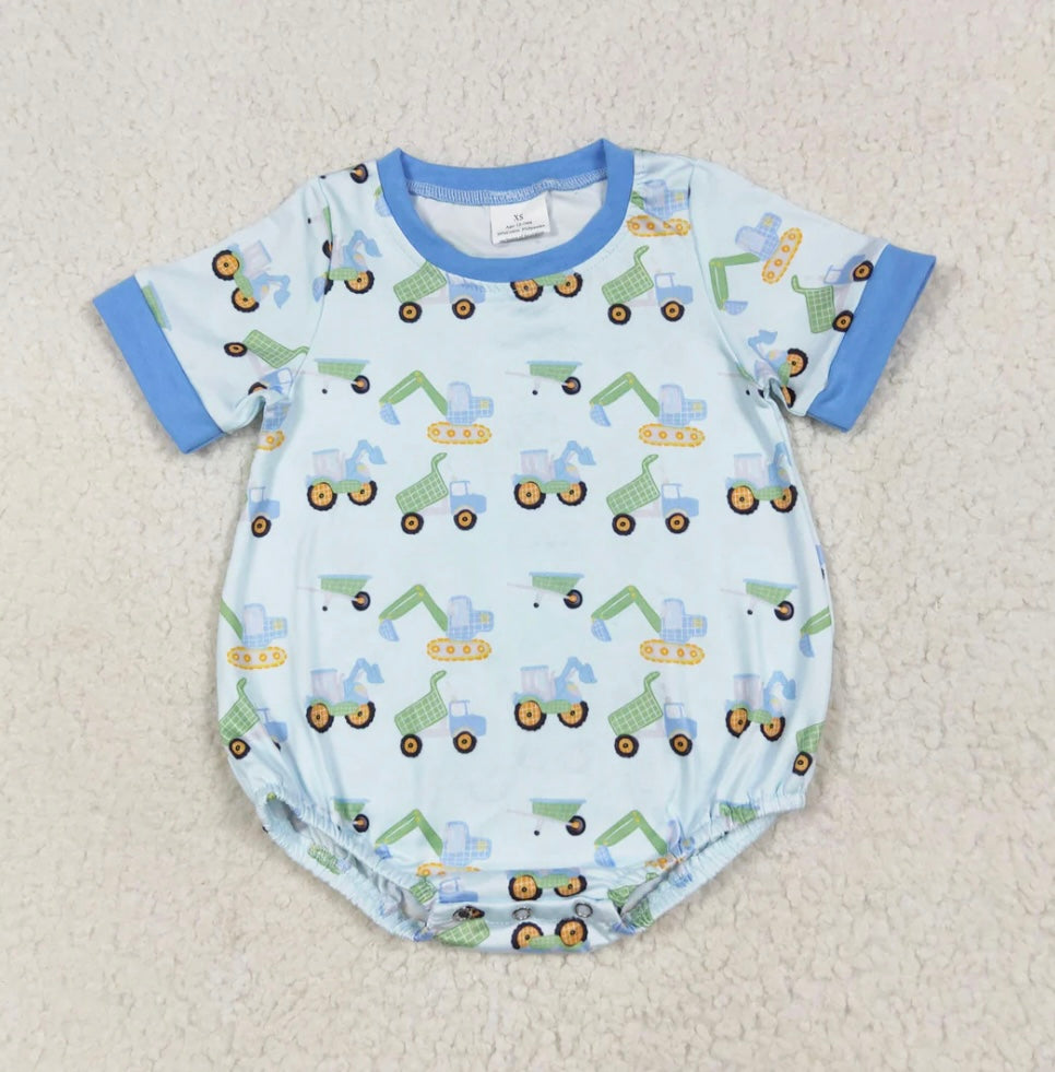 Excavators & Dump Truck Onsie