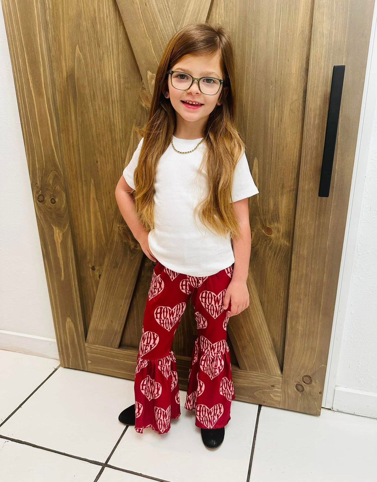 Howdy Honey Heart Belle Bottoms