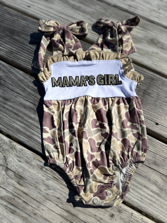 MAMAS GIRL CAMO BUBBLE
