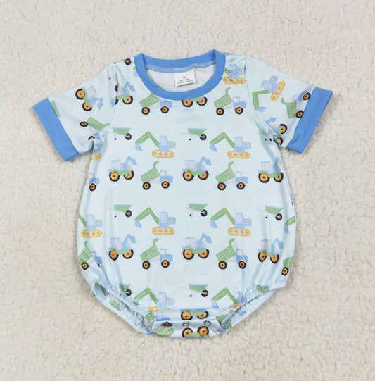 Excavators & Dump Truck Onsie