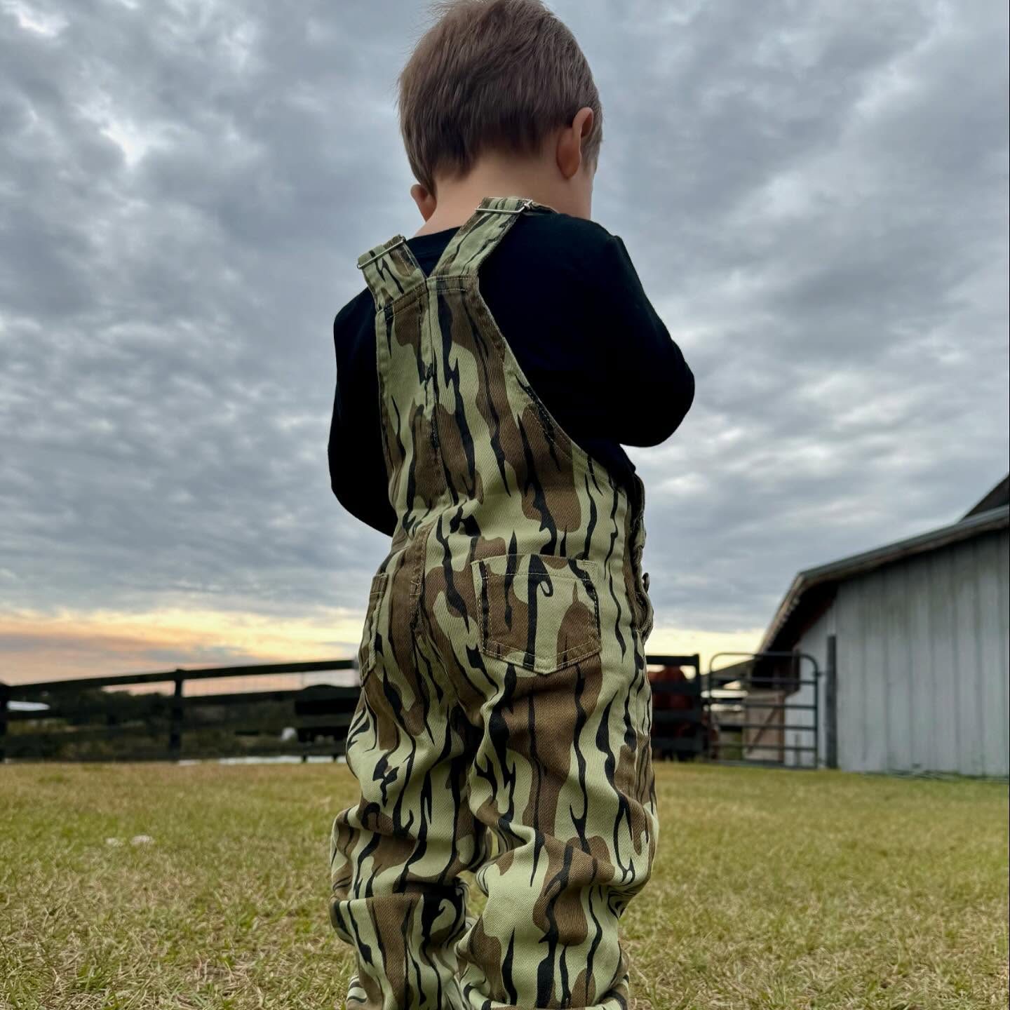 Colson's Camo Overalls